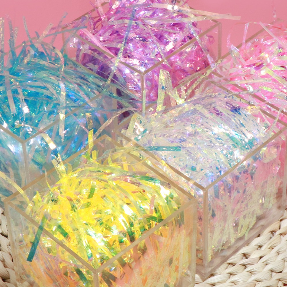 Wedding Supply In Bulk - 50 г Аврора Рафия с мерцающим