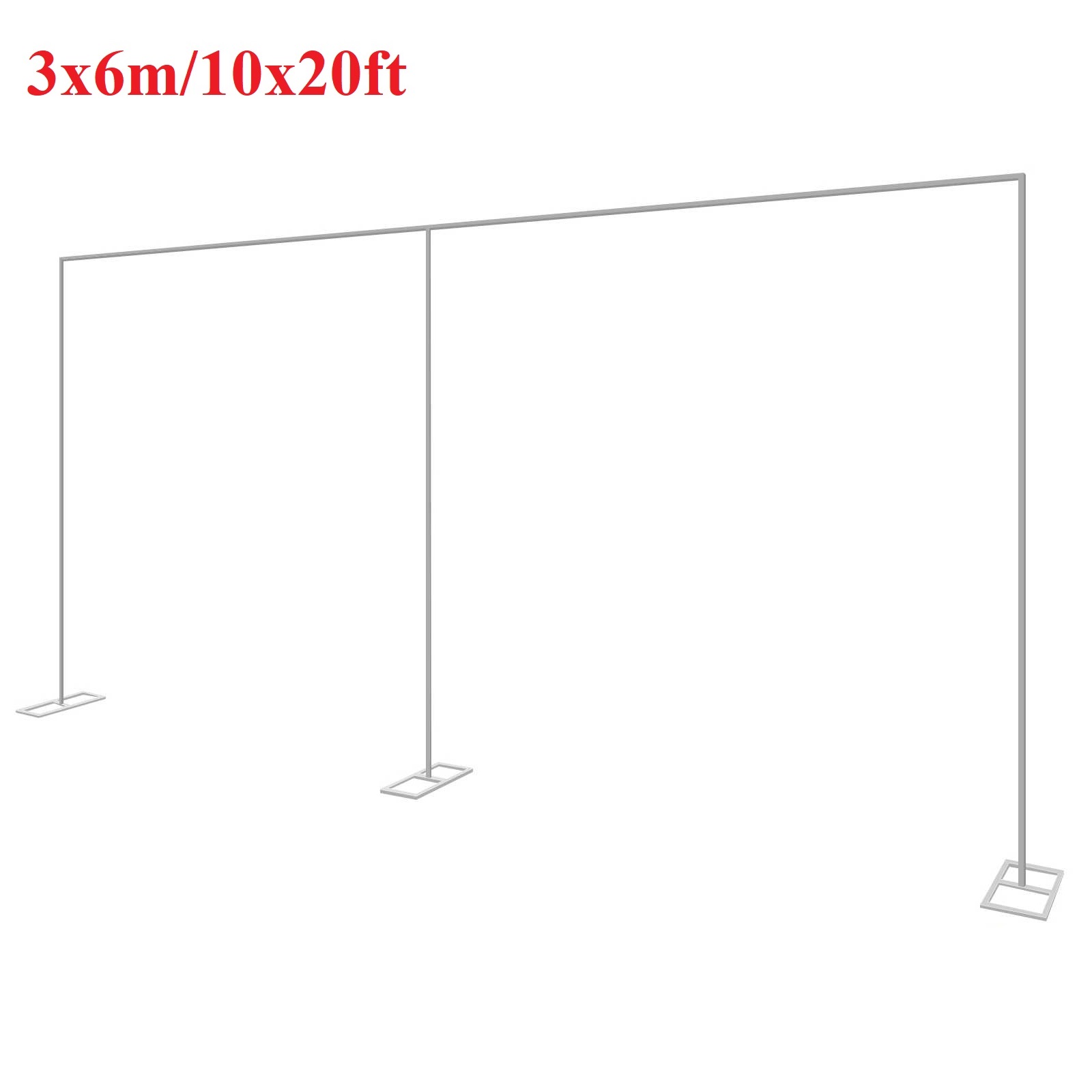 Wedding Support - 3x6 м/10x20 футов металлическая подставка для