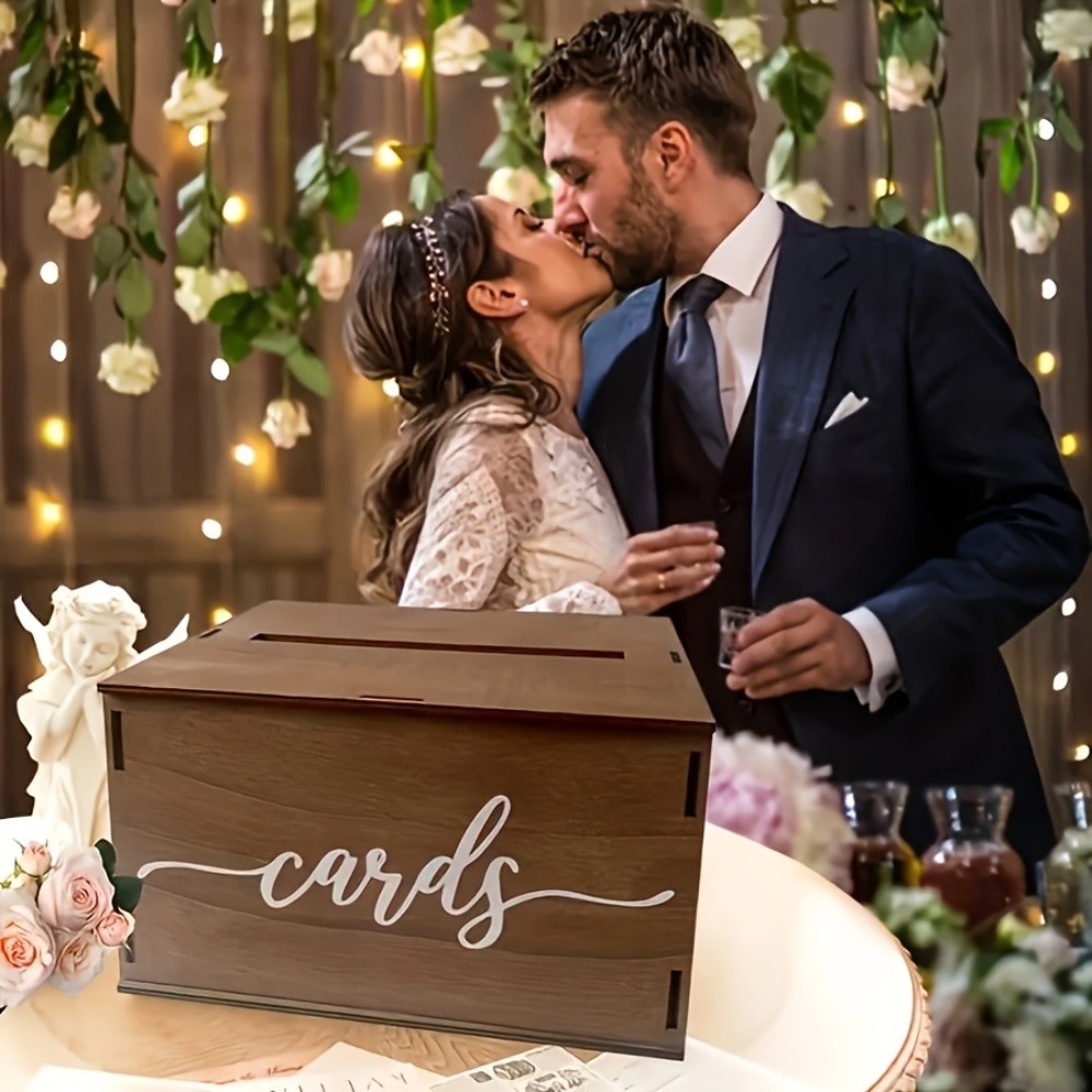 Новая деревянная коробка для с – обзор и цена Wedding Card Box