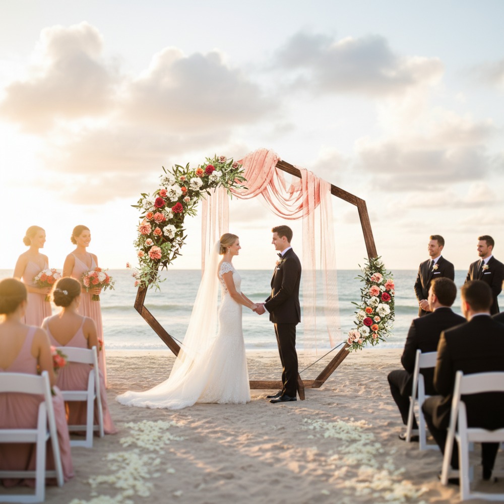 Деревянная ветроустойчивая мно – обзор и цена Wedding Support