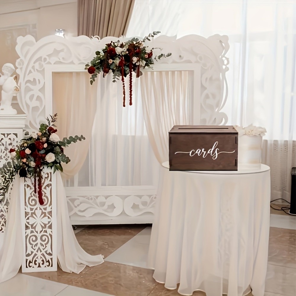 Новая деревянная коробка для с – обзор и цена Wedding Card Box