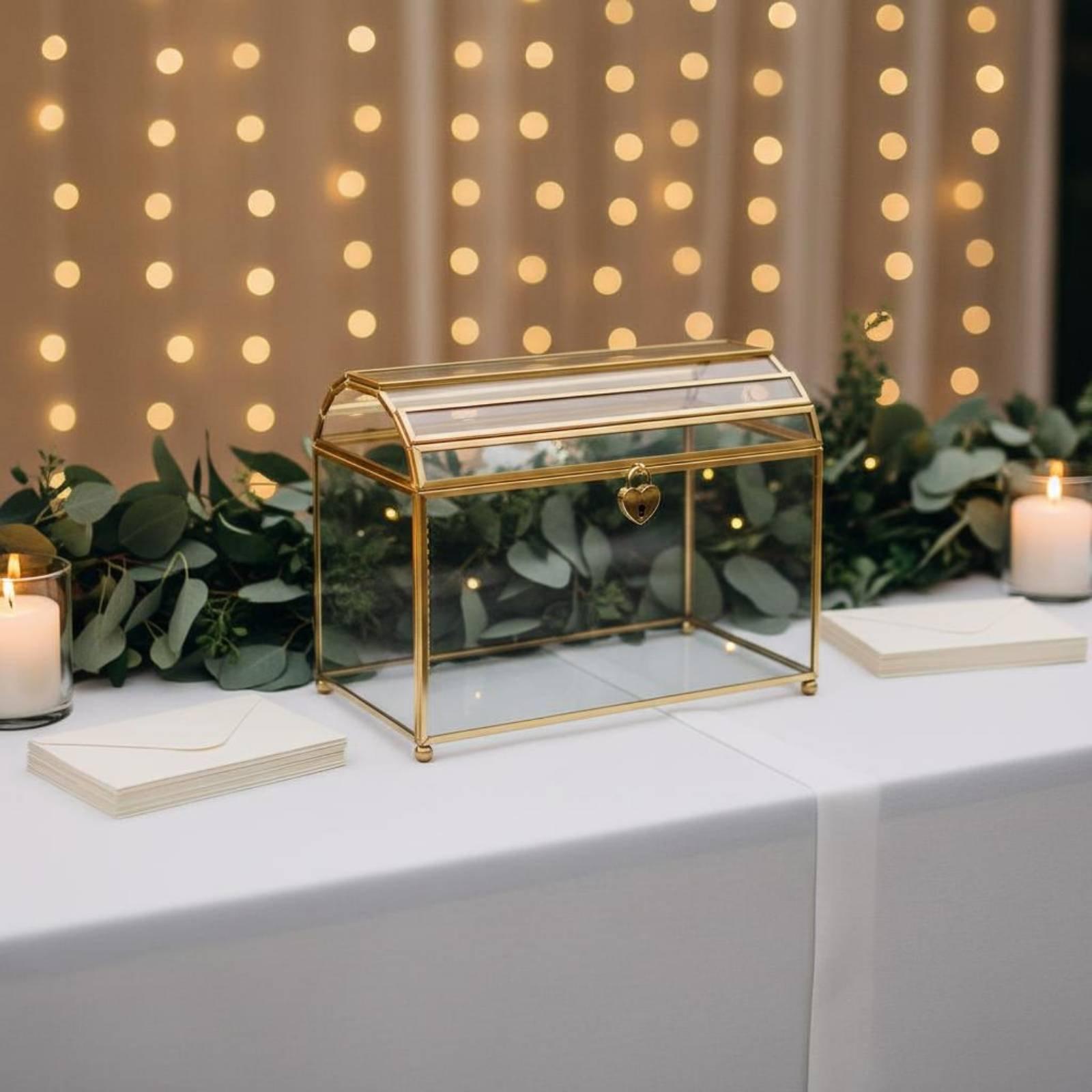 Прозрачная коробка для свадебн – обзор и цена Wedding Card Box
