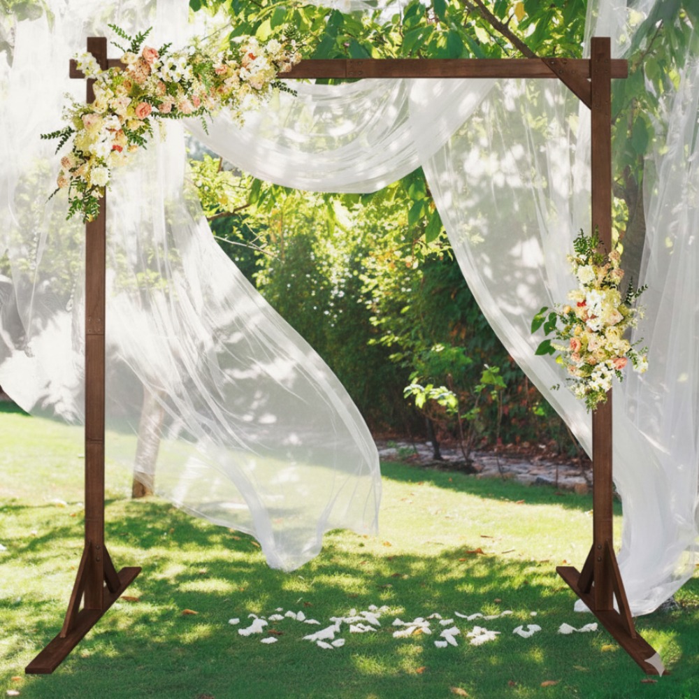 Деревянная арка-беседка в лесн – обзор и цена Wedding Support