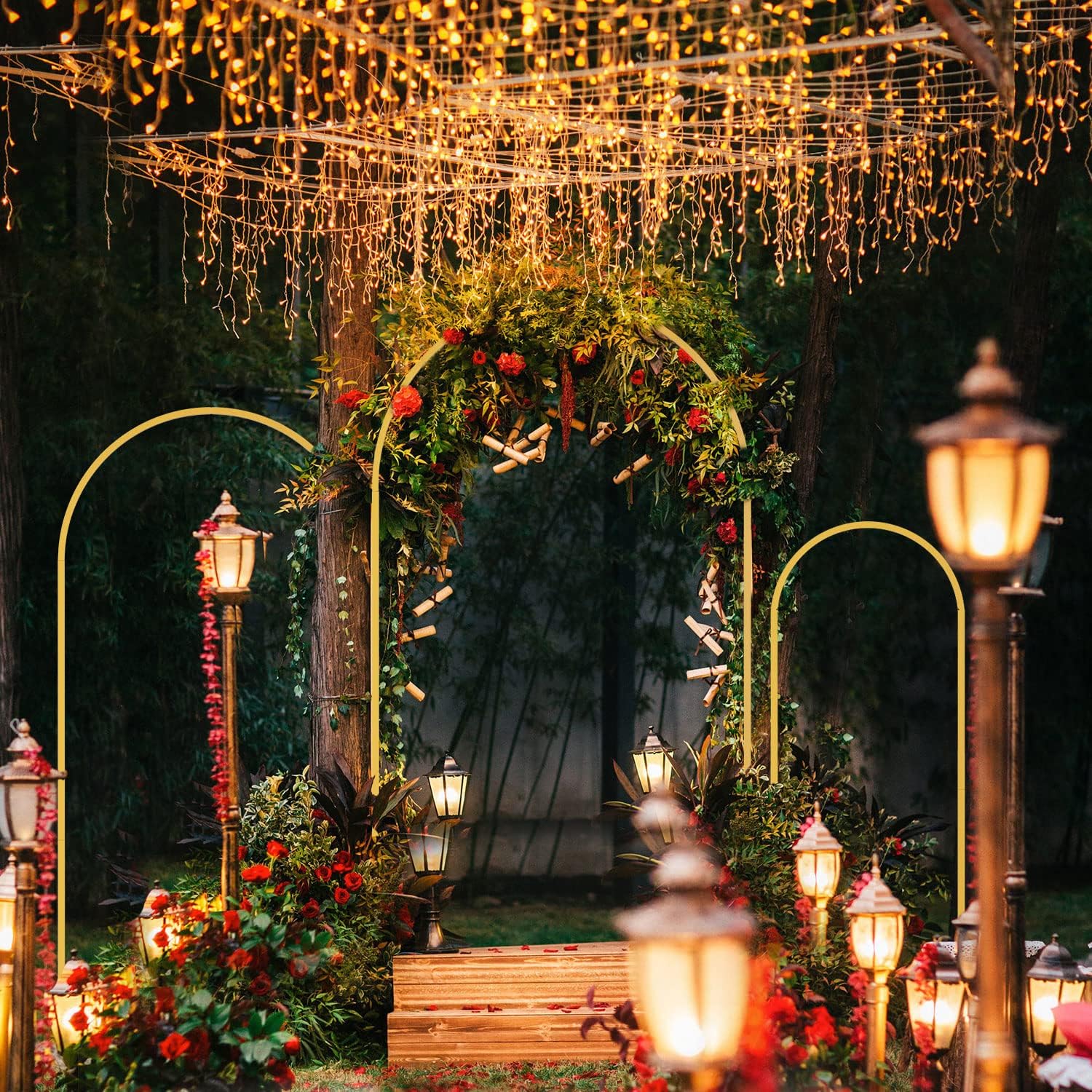 1 шт., золотая металлическая а – обзор и цена Wedding Support